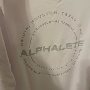 Alphalete long sleeve performance tee